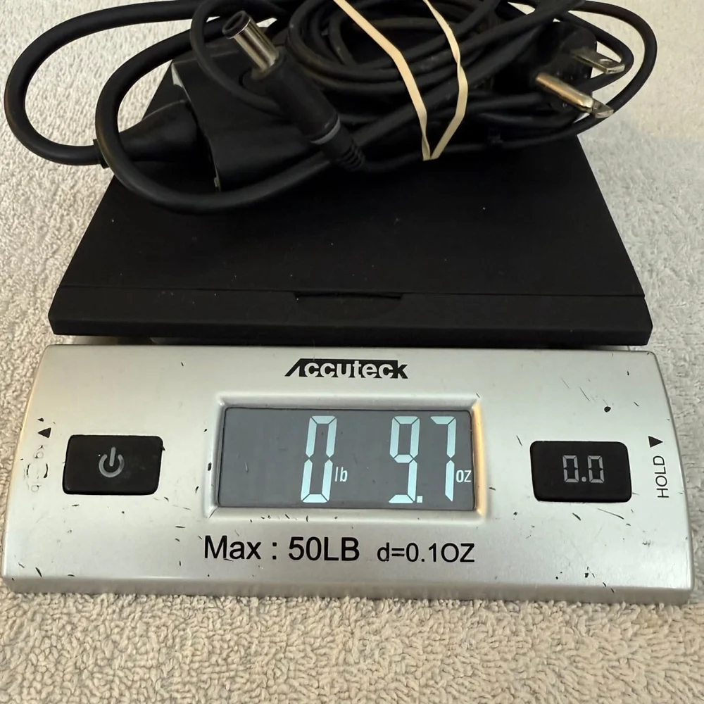 Dell 65W Black AC Adapter Laptop Power Supply One Size